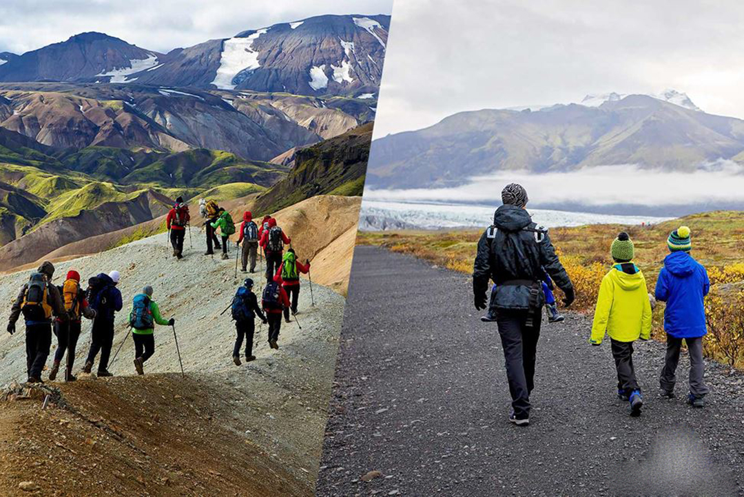 کوهنوردی بهتره یا پیاده روی