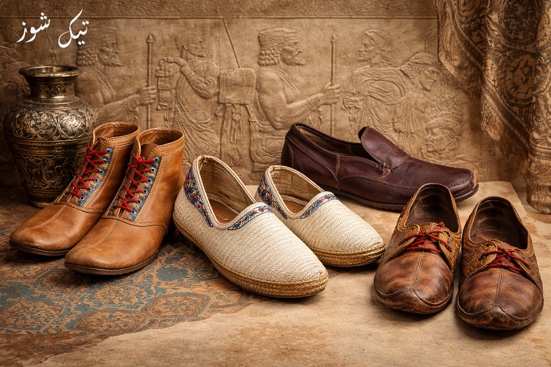 تاریخچه کفش در ایران