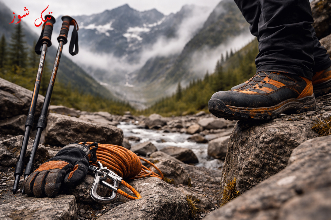 اصطکاک هنگام کوهنوردی باید کم باشد یا زیاد