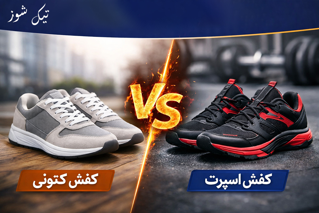 فرق کفش کتونی با اسپرت چیست؟